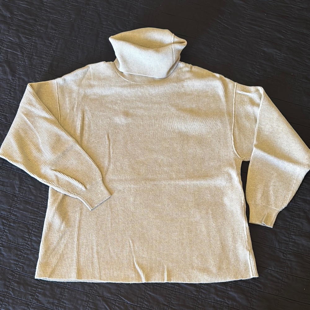 Cozy Cream Turtleneck Sweater